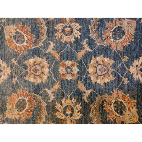 198 x 137 cm Ziegler Blue Rug - Rugoutlet
