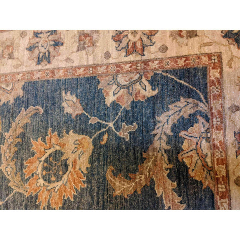 198 x 137 cm Ziegler Blue Rug - Rugoutlet