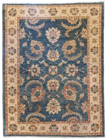 198 x 137 cm Ziegler Blue Rug - Rugoutlet