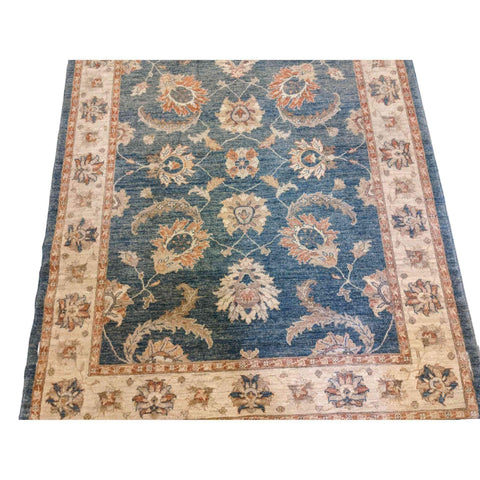 198 x 137 cm Ziegler Blue Rug - Rugoutlet