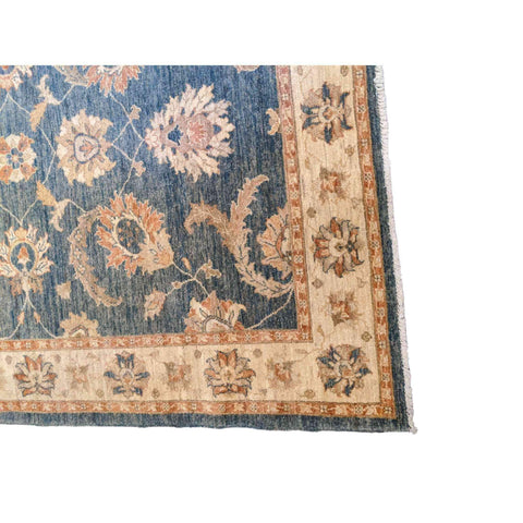 198 x 137 cm Ziegler Blue Rug - Rugoutlet