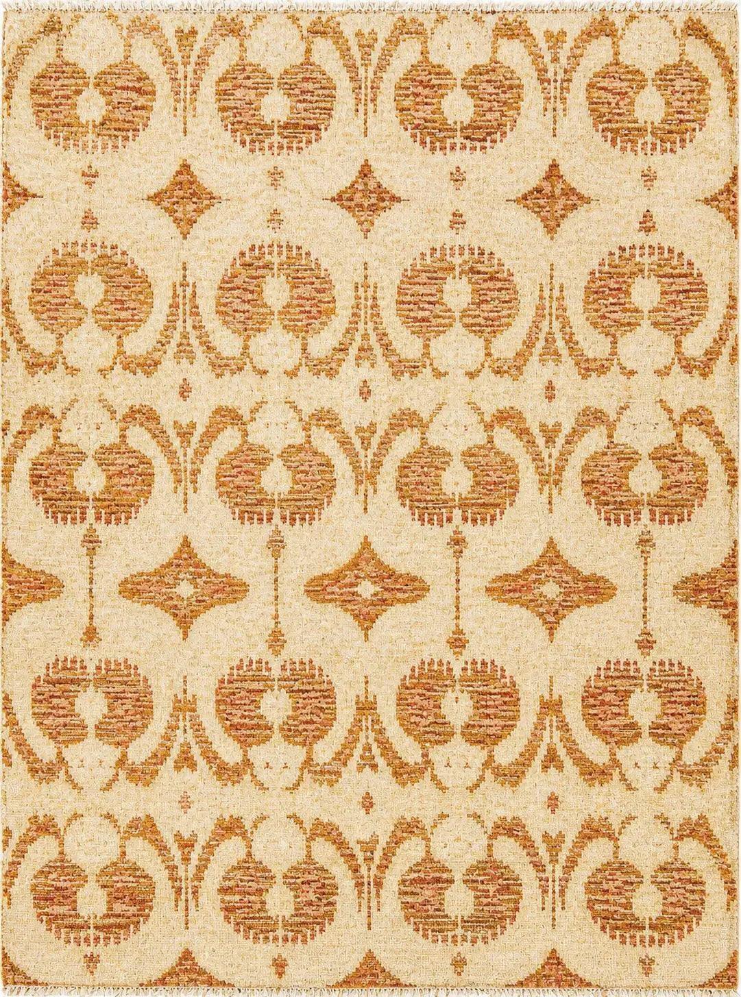 Handmade Natural Wool Rug 177 x 122 cm (5.81 x 4.00 ft)