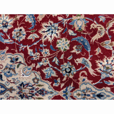 200 x 127 cm Silk & Traditional Magenta Rug - Rugoutlet