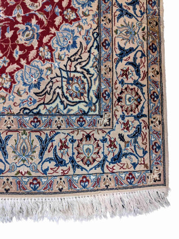 200 x 127 cm Silk & Traditional Magenta Rug - Rugoutlet