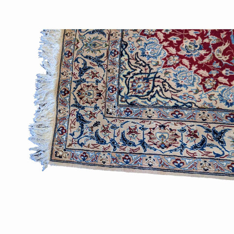 200 x 127 cm Silk & Traditional Magenta Rug - Rugoutlet