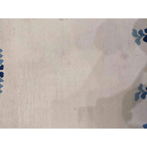 200 x 135 cm Fine Royal Chinese Traditional White Rug - Rugoutlet