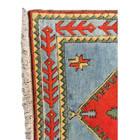 200 x 136 cm Turkish Karz Traditional Red Rug - Rugmaster