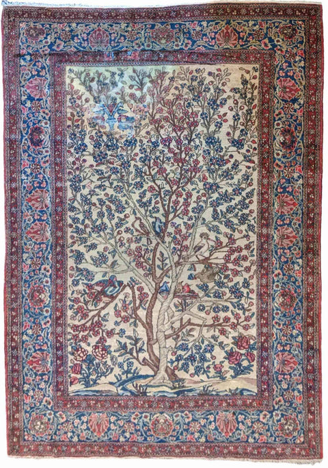200 x 140 cm Kerman previously Antique Red Rug - Rugmaster