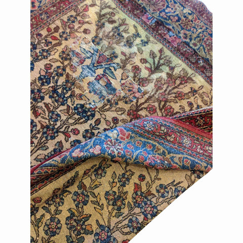 200 x 140 cm Kerman previously Antique Red Rug - Rugmaster
