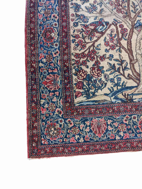 200 x 140 cm Kerman previously Antique Red Rug - Rugmaster