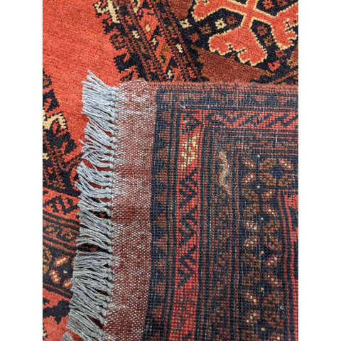 200 x 156 cm mohammadi Traditional Red Rug - Rugoutlet
