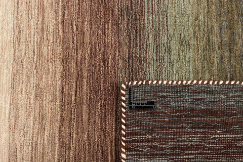 200x140 cm wool Beige Rug-HLC200114, Green Multi - Rugoutlet