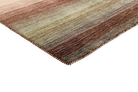 200x140 cm wool Beige Rug-HLC200114, Green Multi - Rugoutlet