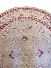 200 x 200 cm Ziegler Round Beige Rug - Rugmaster