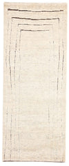 200x85 cm  Indian Wool Multicolor Rug-Desert, Natural