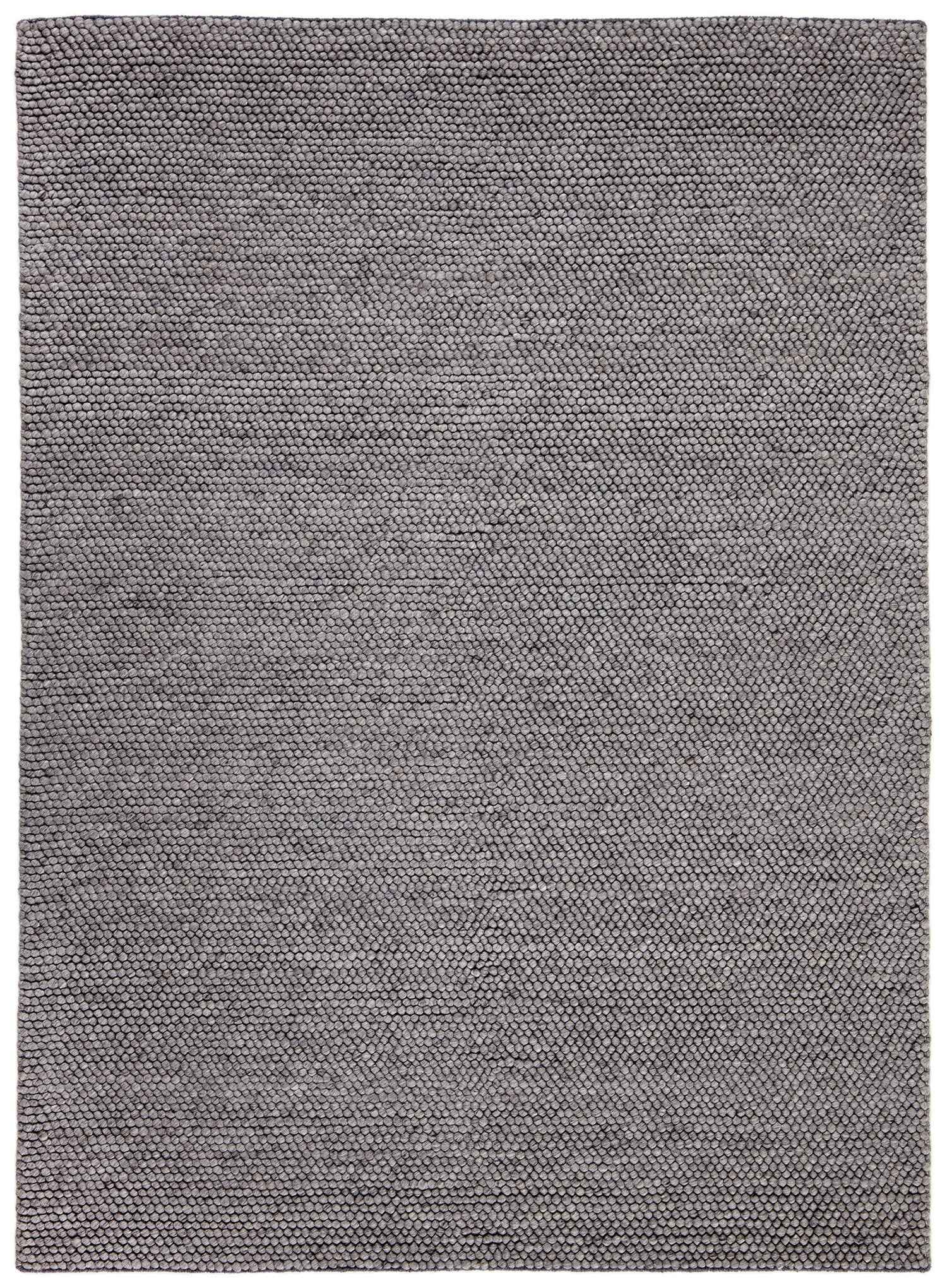 200x140 cm  Indian Wool Multicolor Rug-UD 782, Antracite