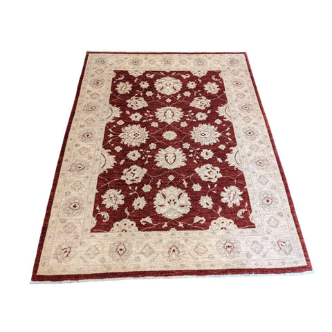 201 x 156 cm Ziegler Antique Beige Rug - Rugmaster