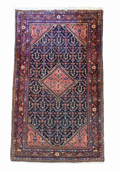 202 x 125 cm old malayer Traditional Brown Rug - Rugoutlet