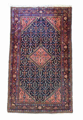 202 x 125 cm old malayer Traditional Brown Rug - Rugoutlet