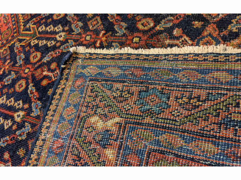 202 x 125 cm old malayer Traditional Brown Rug - Rugoutlet