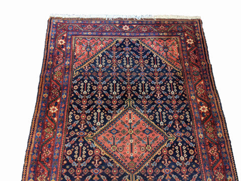202 x 125 cm old malayer Traditional Brown Rug - Rugoutlet