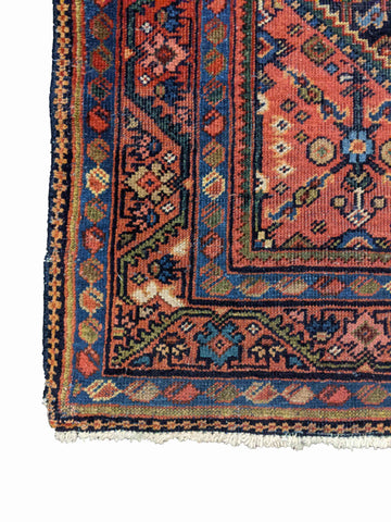 202 x 125 cm old malayer Traditional Brown Rug - Rugoutlet