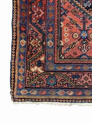 202 x 125 cm old malayer Traditional Brown Rug - Rugmaster