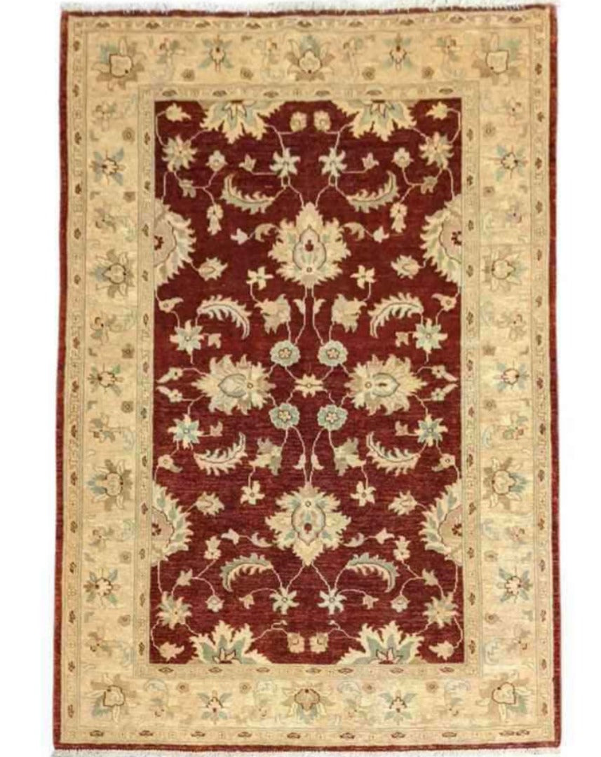 202 x 151 cm Ziegler Antique Red Rug - Rugmaster