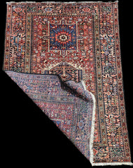 Fine Persian Gharajeh Traditional Wool Rug 207 x 147 cm (6.80 x 4.82 ft)