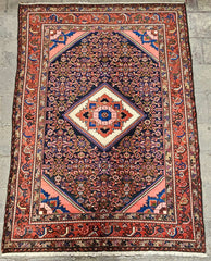 Fine Persian Arak Traditional Wool Rug 205 x 154 cm (6.73 x 5.05 ft)