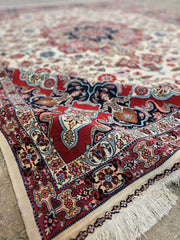 Silk & Fine Persian Tabriz Traditional Wool Rug 430 x 340 cm (14.11 x 11.15 ft)