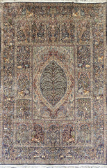 Fine Persian Kerman Ravar Traditional Wool Rug 400 x 301 cm (13.12 x 9.87 ft)