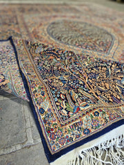 Fine Persian Kerman Ravar Traditional Wool Rug 400 x 301 cm (13.12 x 9.87 ft)