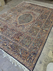 Fine Persian Kerman Ravar Traditional Wool Rug 400 x 301 cm (13.12 x 9.87 ft)