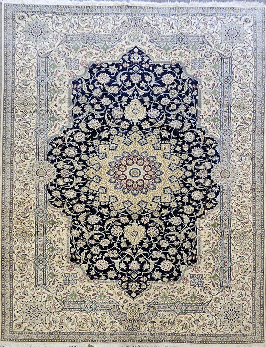 Fine Persian Nain Traditional Wool Rug 460 x 310 cm (15.09 x 10.17 ft)