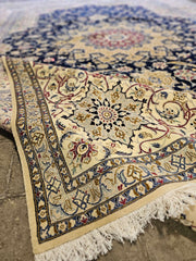 Fine Persian Nain Traditional Wool Rug 460 x 310 cm (15.09 x 10.17 ft)