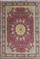 Fine Persian Tabriz Traditional Wool Rug 405 x 298 cm (13.29 x 9.77 ft)