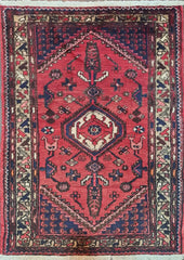 Hamadan Persian Rug 140 x 100 cm (4.59 x 3.28 ft)