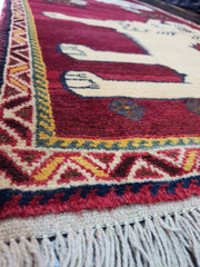 Persian Qashqai Tribal Rug 148 x 72 cm (4.86 x 2.36 ft)