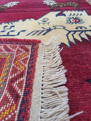 Persian Qashqai Tribal Rug 148 x 72 cm (4.86 x 2.36 ft)