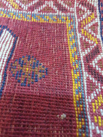 Persian Qashqai Tribal Rug 148 x 72 cm (4.86 x 2.36 ft)