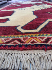 Persian Qashqai Tribal Rug 148 x 72 cm (4.86 x 2.36 ft)