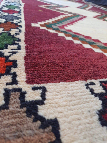 Persian Gabbeh Shiraz Wool Rug 170 x 83 cm (5.58 x 2.72 ft)