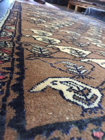 Old Persian Shiraz Qashqai Rug 159 x 105 cm (5.22 x 3.44 ft)