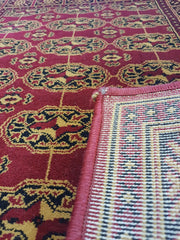 Power loom Traditional Wool Rug 100 x 81 cm (3.28 x 2.66 ft)