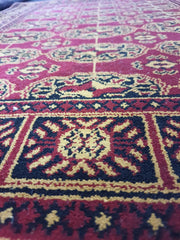 Power loom Traditional Wool Rug 100 x 81 cm (3.28 x 2.66 ft)