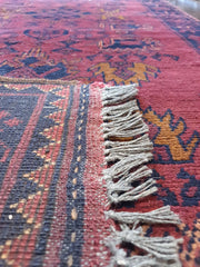 Afghan Khan Tribal Rug 135 x 83 cm (4.43 x 2.72 ft)