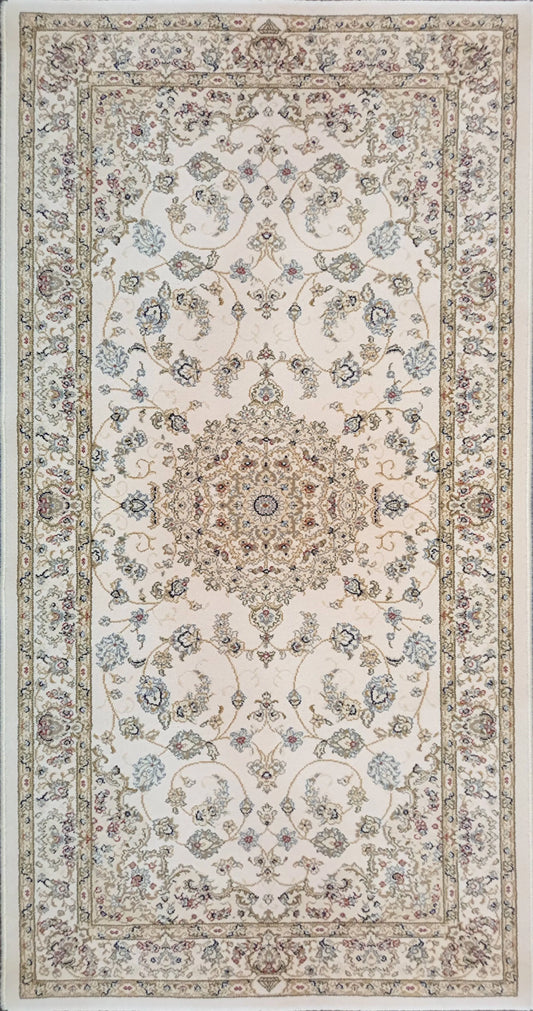 Fine Persian Kashan Wool Rug Handmade 160 x 85 cm (5.25 x 2.79 ft)