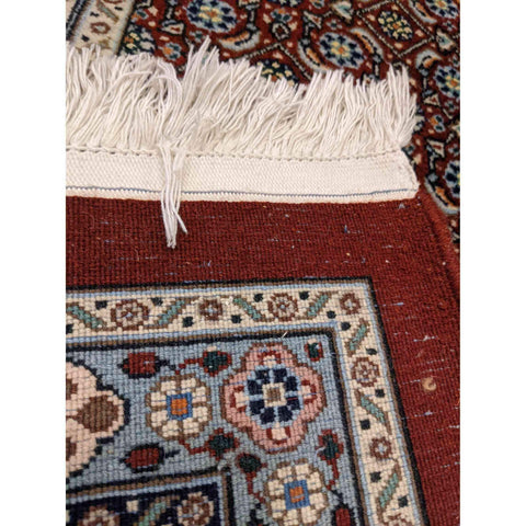 203 x 226 cm Mashad Mood Geometric Brown Rug - Rugoutlet