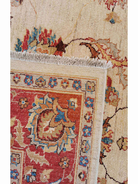 203 x 294 cm Ziegler Antique Brown Rug - Rugmaster